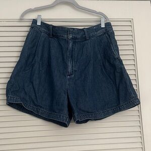 Madewell Indigo Denim Shorts NWT